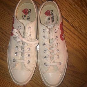 Comme Des Garçions Converse Play